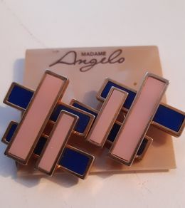 Vintage New Madame Angelo Clip on earrings