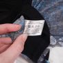 Roman Blue Black Abstract Printed Ruffle Trim Cardigan Top 14UK/42EU Image 6
