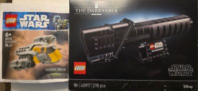 Lego Darksaber & Micro Razor Crest