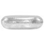 Coffee Table Silver 100x50x28 cm Aluminium Image 3
