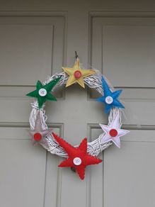 Beautiful john lewis wreath Brand new  lovely for a Christmas present