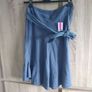 100% linen skirt fits  size  small s m Image 6