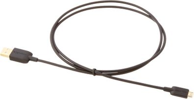Amazon Basics USB-A to Micro USB Charging Cable, 480Mbps Transfer Speed with Gold-Plated Plugs, USB 2.0, 0.9 m, Black Visit the Amazon Basics Store