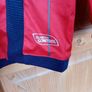 West Bromwich Albion Football Shirt, 09/10. Long Sleeve. Vintage 2009-10. Size M Medium. genuine Umbro WBA away Jersey Red stripe football shirt top baggies premiership. Image 5