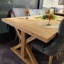 Solid Oak Dining Table 200cm, Brand New Image 8