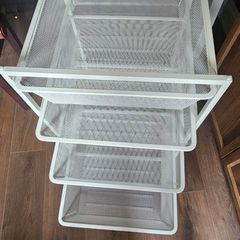 IKEA sliding storage rack