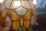 Vintage Capiz Shell hanging ceiling pendant shade