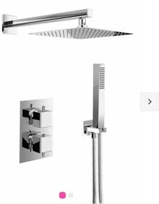 Concealed Shower Kit with square Head