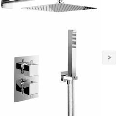 Concealed Shower Kit with square Head