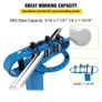 Compact Bender Metal Manual Floor Type 7 Dies 1-3" Fabrication Metal Pedestal Solid Handle Telescoping Mountable 117.2cm Handle Rod Tube for Shape Steel Image 2