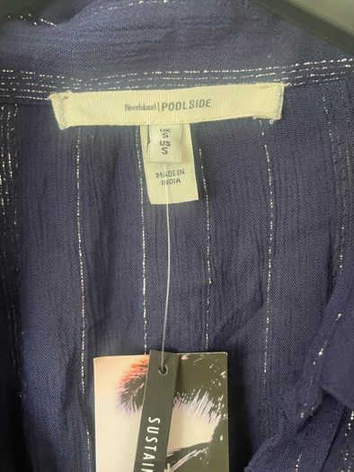 Ladies River Island Beach Shirt Size Small