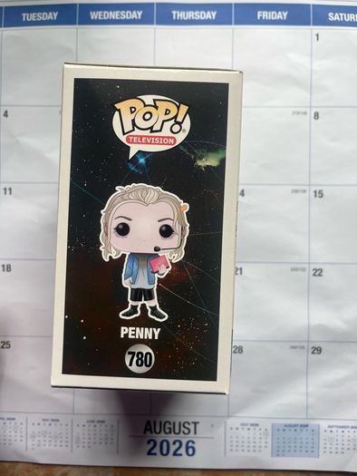 The Big Bang Theory Funko Pops - Sheldon, Leonard, Penny, Raj, Amy Stuart
