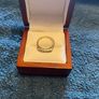 Eternity Ring .. Diamond & 14ct Gold Image 6