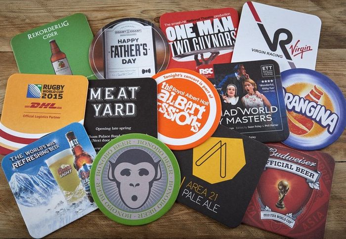 Personalised High Quality Printed Beer Mats