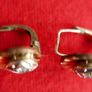 Vintage Rolled Gold Drop Earrings Image 3