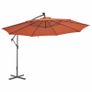 Cantilever Umbrella with Aluminium Pole 350 cm Terracotta Image 4