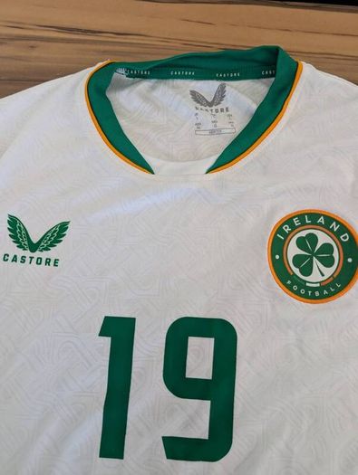 ireland soccer team issued player issued kit