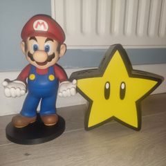 Mario phone holder and Light