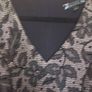Joanna Hope black and ivory lace peplum dress (free post) Image 3