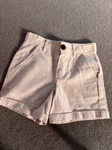 Monsoon Linen Shorts age 4