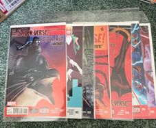 Set of 7 Spider Verse Comic Books