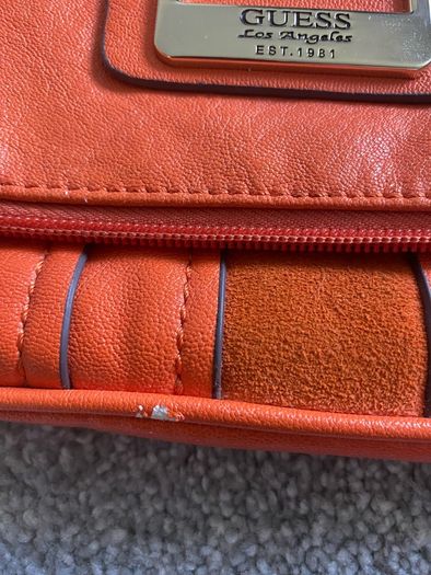 Vintage Guess burnt orange handbag
