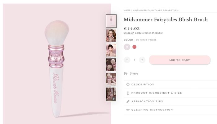 Flower Knows Midsummer Fairytale Brush