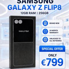 samsung galaxy Z Flip 8 256 GB unlocked Brand New Irish stock