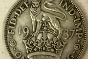 English Shilling 1937