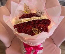 Forever Flower Bouquets- Custom made, Graduation bouquets or any personal message