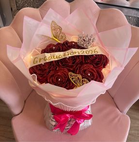 Forever Flower Bouquets- Custom made, Graduation bouquets or any personal message