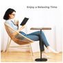 Portable Laptop Stand, Bedside - Sofa Table with Height Adjustable 18'' - 48'', Sleek Wooden Lectern Standing Desk Image 2