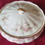 9 Piece Royal Albert Victoriana Rose Bone China Gold Gilt Lidded Tureen And Soup Bowls Set Made In England Image 8