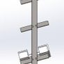 3 Tier Hex Dumbbell Storage Rack - 10 Pairs Image 2