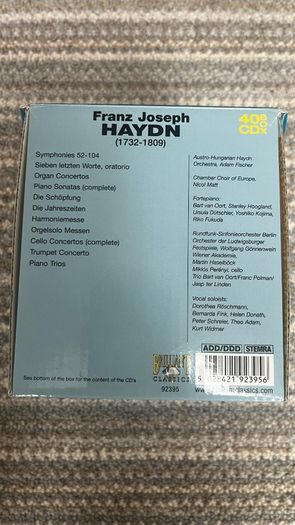 Hayden 40 CD box set