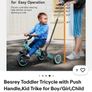 besrey 7-in-1 Toddler Trike Tricycle Image 8