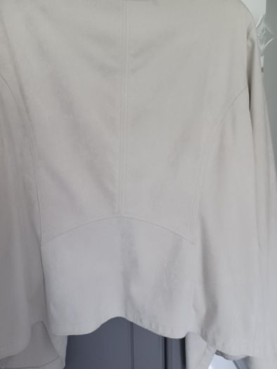 Very soft suede effect jacket