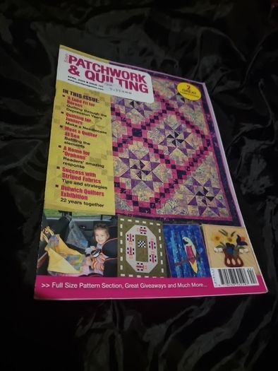 Job lot of seven Patchwork&Quilting magazines