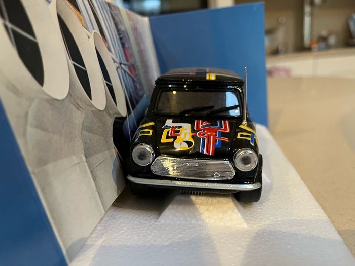 Mini Cooper Beaubourg 1/25 Year 1978 ultra rare Polistil