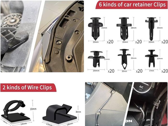 NEW SALE | Trim Removal Tool Kit, Car Panel/Door/Audio Removal Tool Set, Auto Clip Pliers/Fastener Terminal Remover Tool