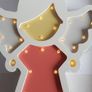 New Light Up Wooden Angel 30cm Image 5