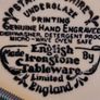 Wild Oats Brown Lovely Hanging Plate  Staffordshire Ironstone Made In England. Image 4