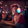 Rich Elegant Channel Back Light Gaming Headphones Image 3