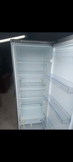 Beko Tall Fridge Stainless Steel