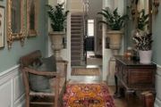 XL Persian Serab Heriz Hand Knotted Runner Rug Carpet