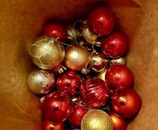 Christmas tree baubles