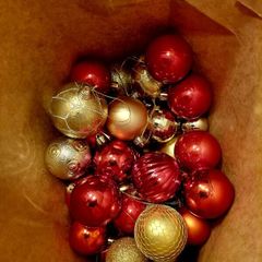 Christmas tree baubles
