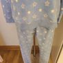 BNWT Rock& Rags blue stars print fleece pyjamas size UK20 EU48 Postage included Image 3