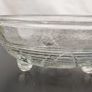 Vintage Clear Pressed Glass Footed Dessert Bowls Set of 8 Retro Sundae Dishes Image 2
