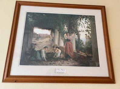 Framed Print by artist, Michael Brennan